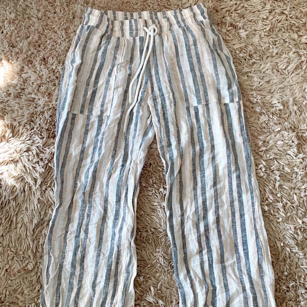 Blue Island Flowy Pants